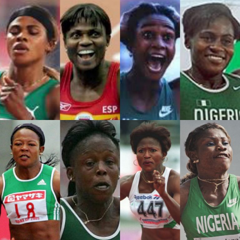 Top 8 Nigeria’s Fastest Women In History!