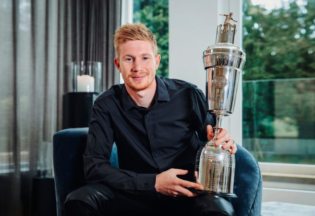 De Bruyne Voted PFA Player Of The Year As Alexander-Arnold Beat Saka To Young Player Award