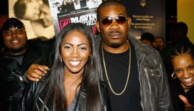 Don Jazzy and Tiwa Savage