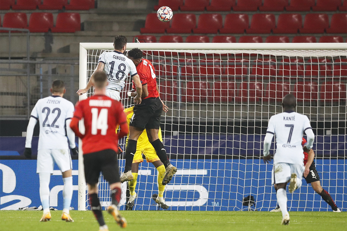 UCL: Giroud’s Late Strike Vs Rennes Sends Chelsea Into Round Of 16