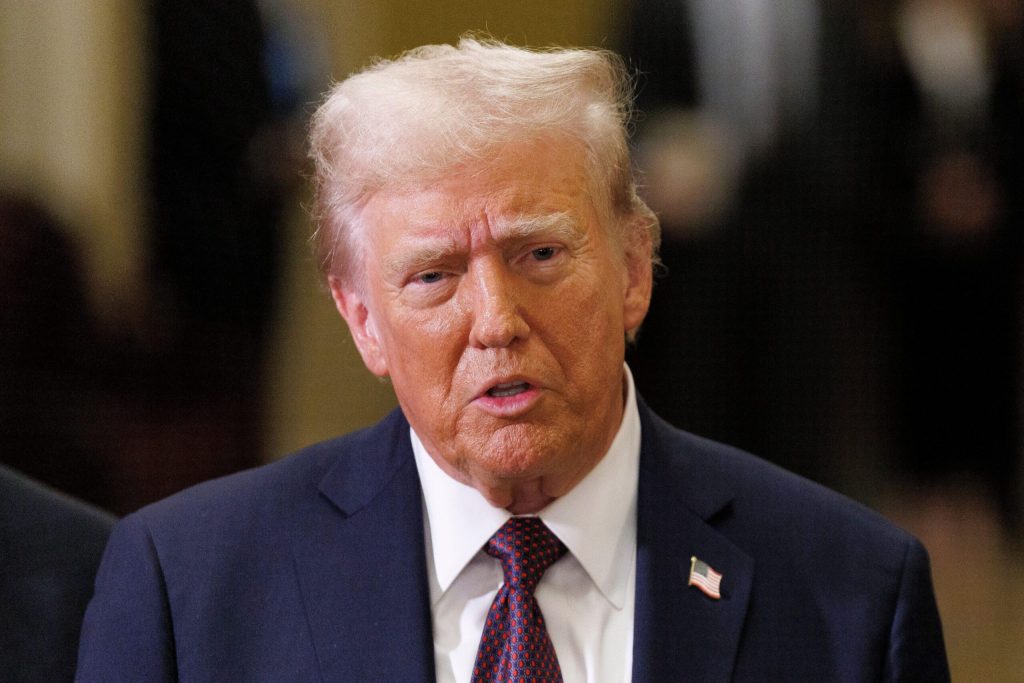 The President of the United States, Donald Trump