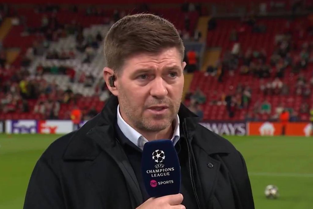 File photo of former Liverpool captain, Steven Gerrard.
