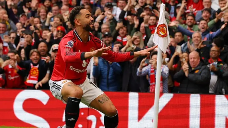 Manchester United star, Matheus Cunha.
