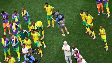 South African players left dejected after Canada ended their journey at the 2026 World Cup on Sunday, June 28, 2026.