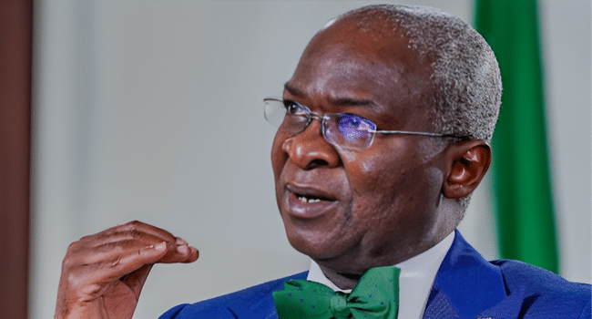 Former Governor of Lagos State, Babatunde Fashola