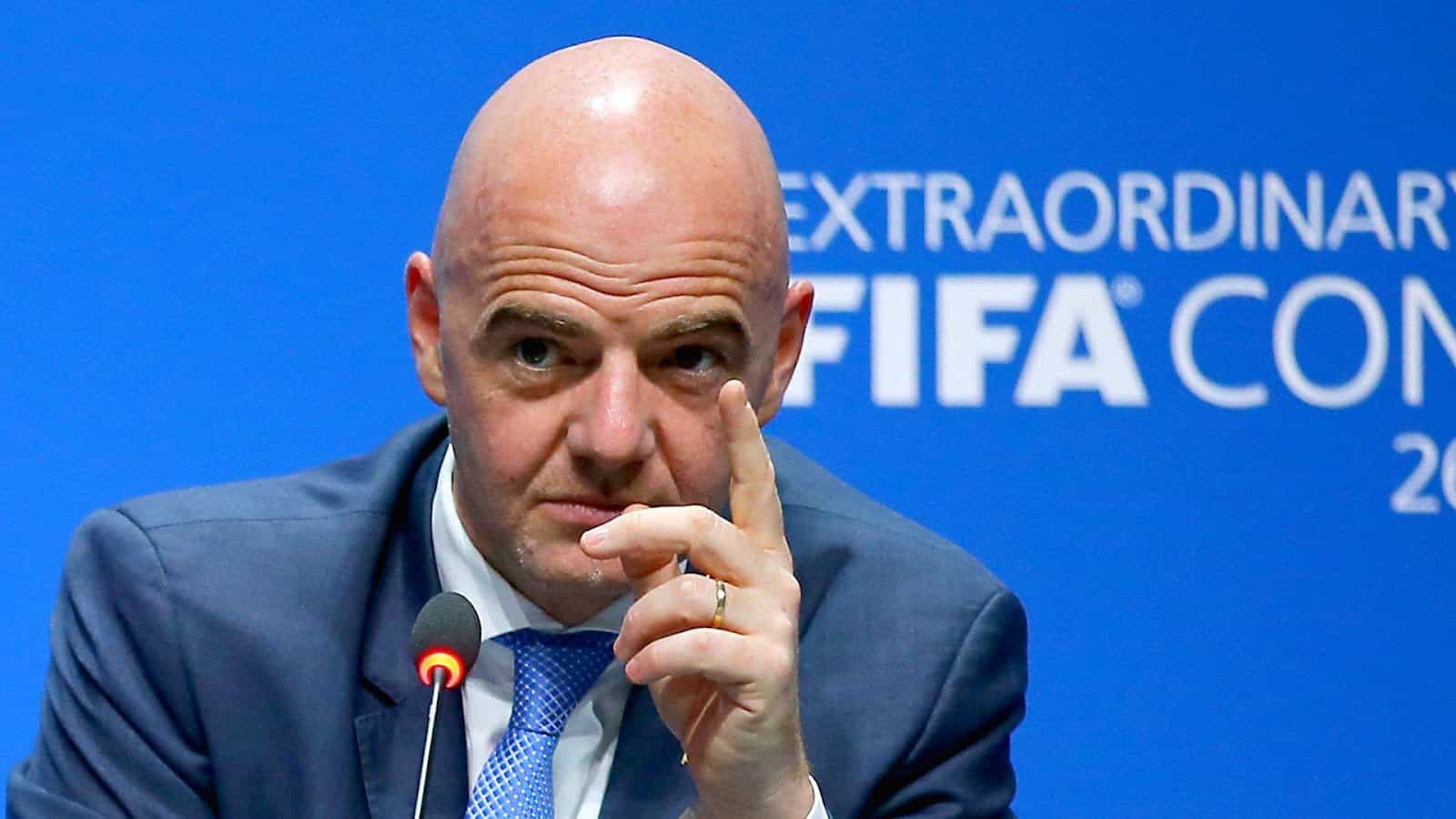 FIFA President, Gianni Infantino