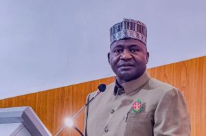 The Minister of Defence, Christopher Musa